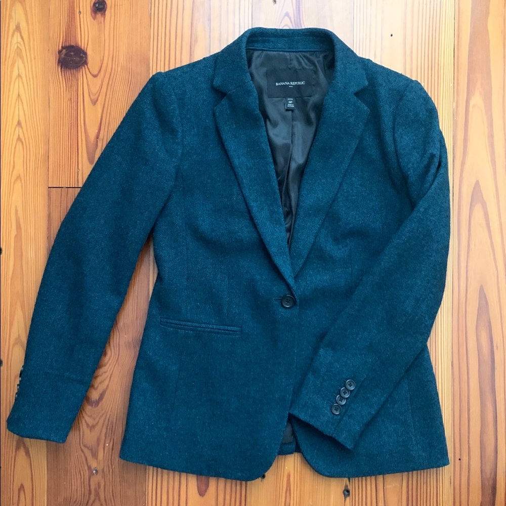 Banana Republic Blazer - Teal